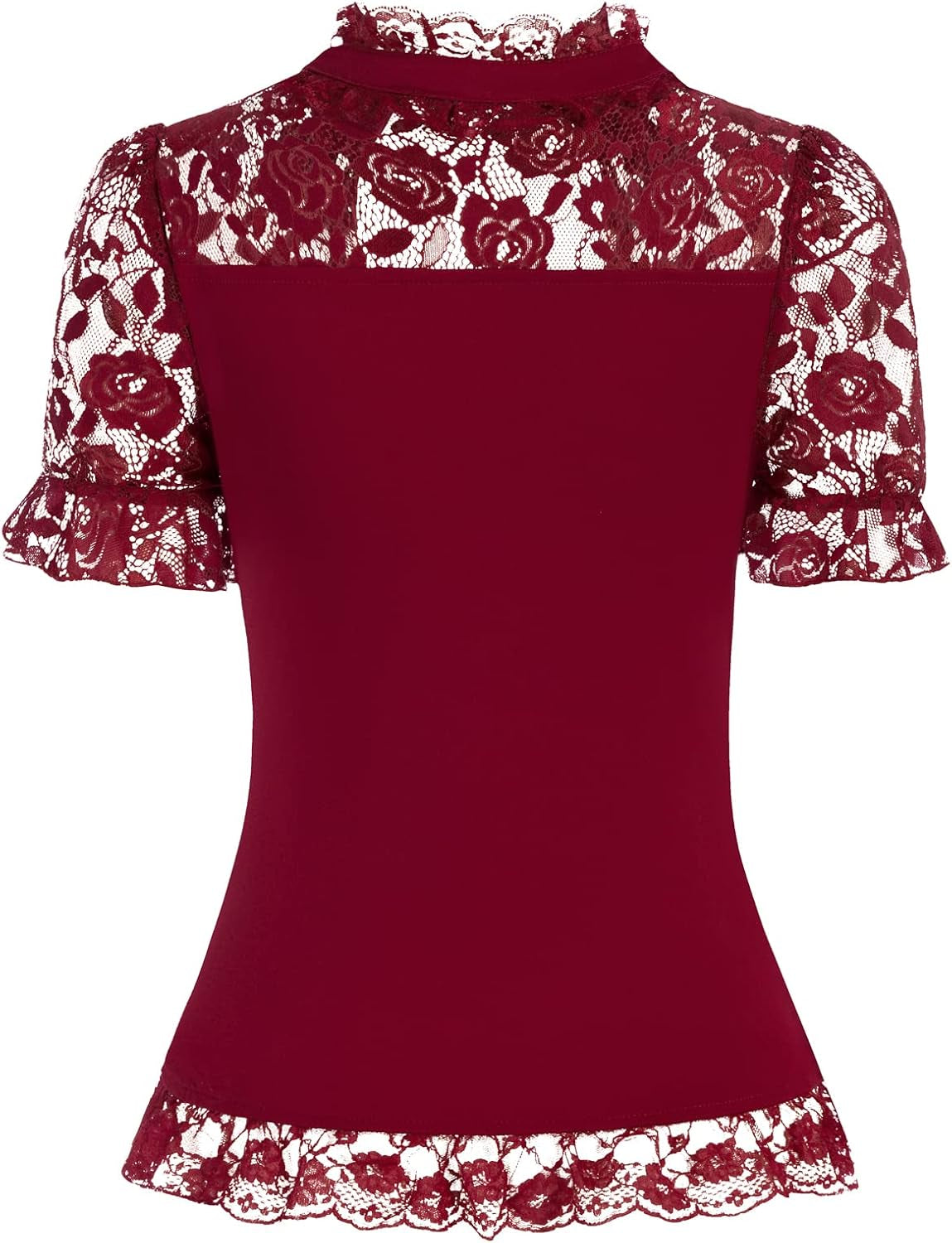 Women'S Blouse Vintage Victorian Blouse for Women Top Retro Elegant Casual Party Evening