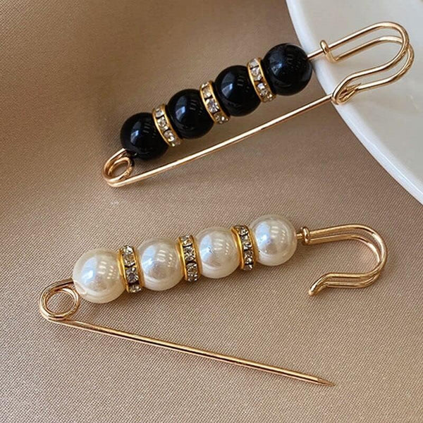 Pearl Waist Clip Brooch for Women – Sweater & Cardigan Pin